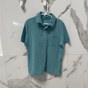 VINEYARD VINES Edgartown Polo Boy's Striped Blue Polo Shirt